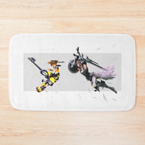 Artikelvorschau, Crossover von Kingdom Hearts (Sora) und Final Fantasy (Lightning) entworfen und verkauft von iamnikki.