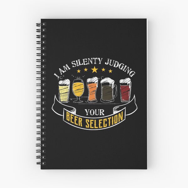 Item preview, Silently Judging Beer Snob graphic | Funny Craft Beer Tee designed and sold by Lisbob.