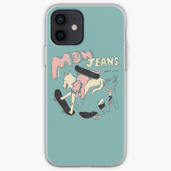 Mom Jeans Puppy Love T-Shirt iPhone Soft Case