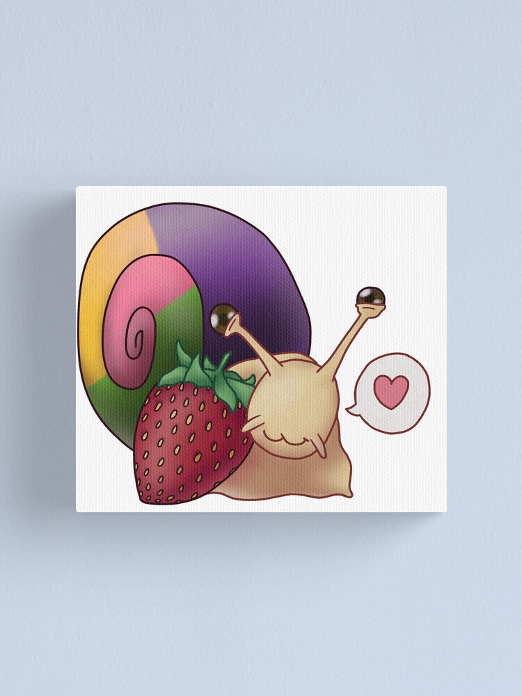 Inclusive Sappho Lesbian Flag Strawberry Pride Snail