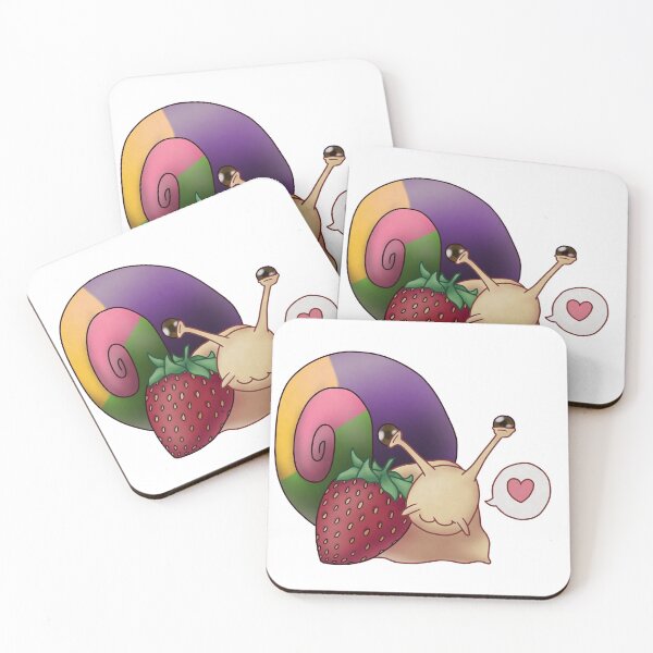 Artikelvorschau, Inklusive Sappho Lesbian Flag Strawberry Pride Schnecke entworfen und verkauft von PrideSnails.