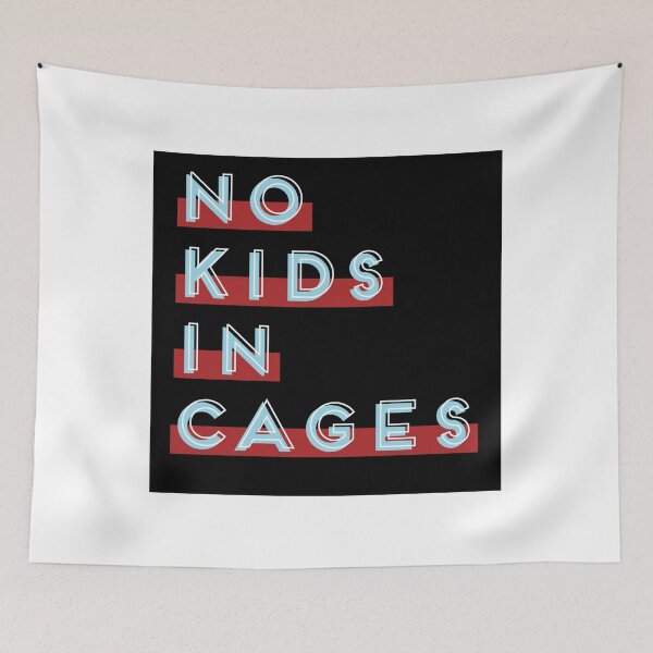 Item preview, No Kids in Cages- Black designed and sold by caradcliff.