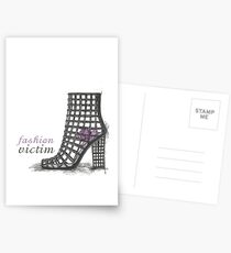 fashion victim Postcards