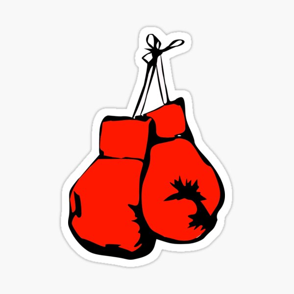Boxing Gloves Sticker