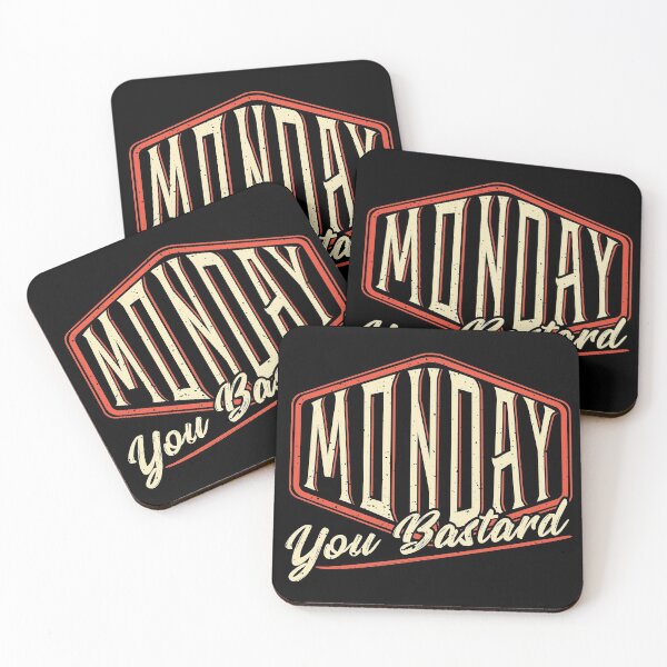 Item preview, Monday You Bastard - Week start Monday hater designed and sold by anziehend.