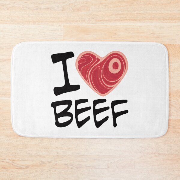 Item preview, I Love Beef designed and sold by fizzgig.