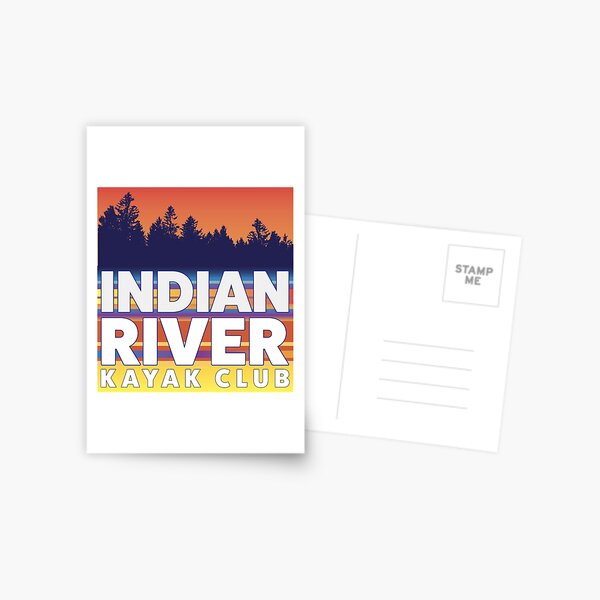 Kayak Club Blanket inspired design Postcard