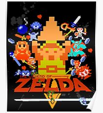 Star Wars Movie Poster Meets A Zelda Themed Epic Win! Poster