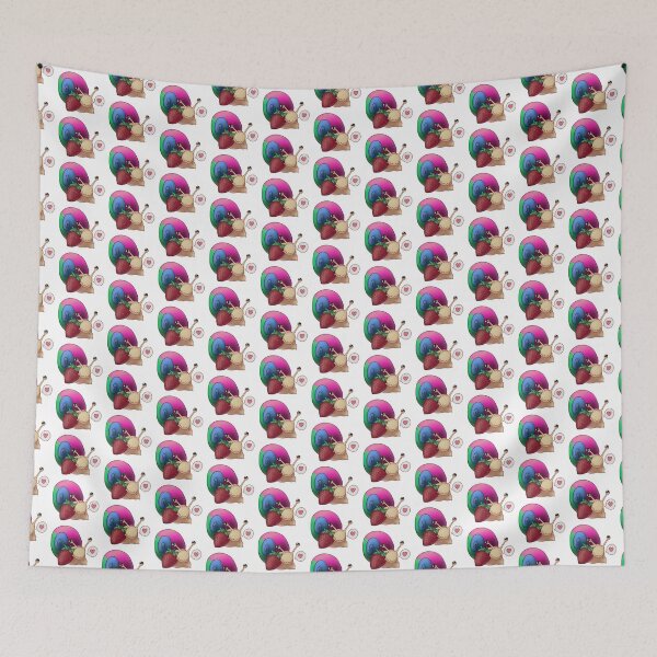 Item preview, Ply Polysexual Polyromantic Strawberry Pride Snail designed and sold by PrideSnails.