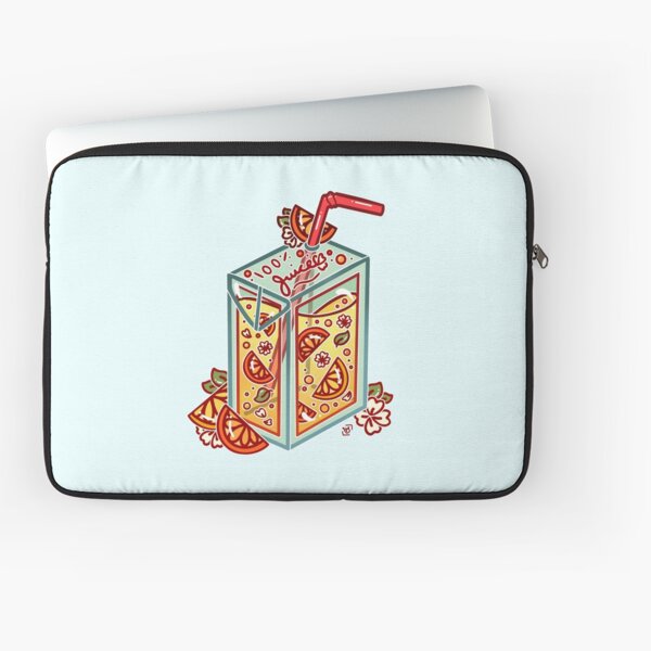 Glass Citrus Lemonade Laptop Sleeve