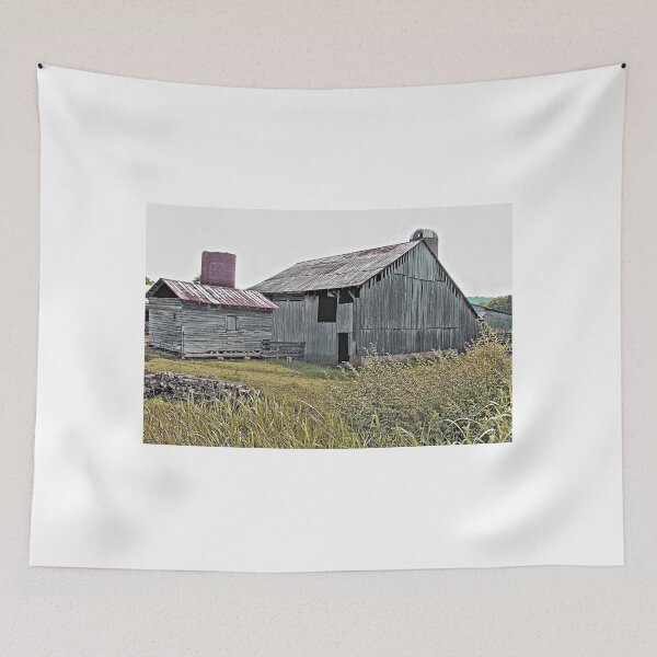 Item preview, "Nostalgic Old Barn, the Back Side"... prints and products designed and sold by Bob Hall©.