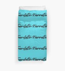 TeamLatinNarrator Duvet Cover