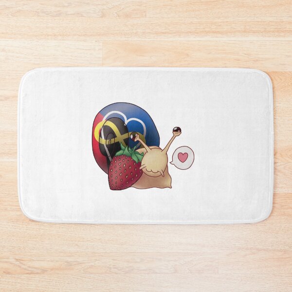 Item preview, Polyamorous Polyam Strawberry Pride Snail designed and sold by PrideSnails.