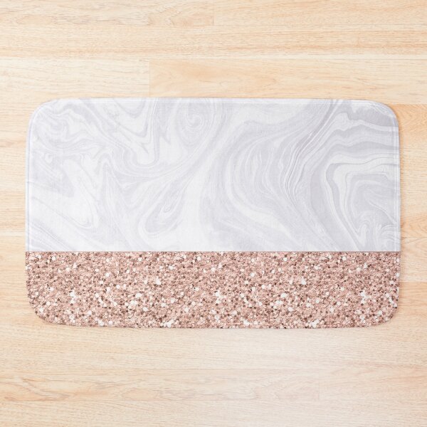Item preview, Modern Faux White Marble with Pink Texture designed and sold by Julie Erin Designs.