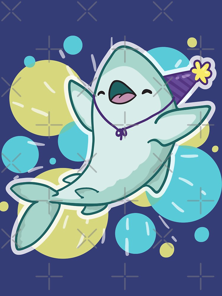 Party Shark by bytesizetreas