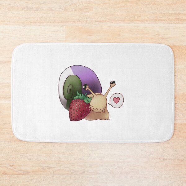 Item preview, Genderqueer Strawberry Pride Snail designed and sold by PrideSnails.