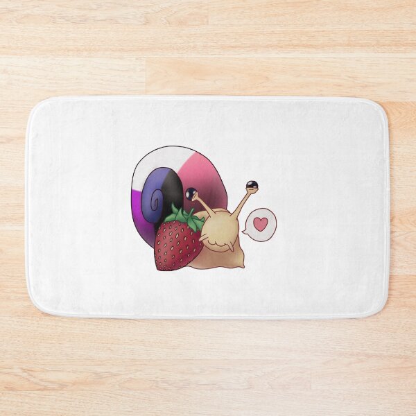 Item preview, Genderfluid Strawberry Pride Snail designed and sold by PrideSnails.