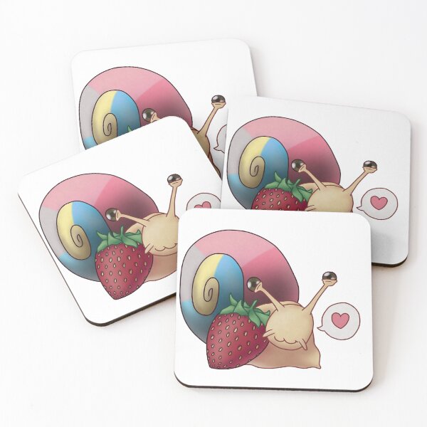 Item preview, Genderflux Strawberry Pride Snail designed and sold by PrideSnails.
