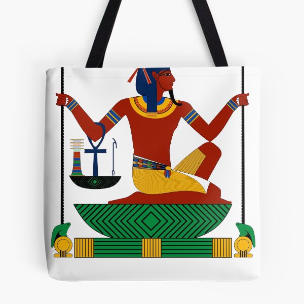 Artikelvorschau, Heh | Ägyptische Götter, Göttinnen und Götter entworfen und verkauft von FreshThreadShop.