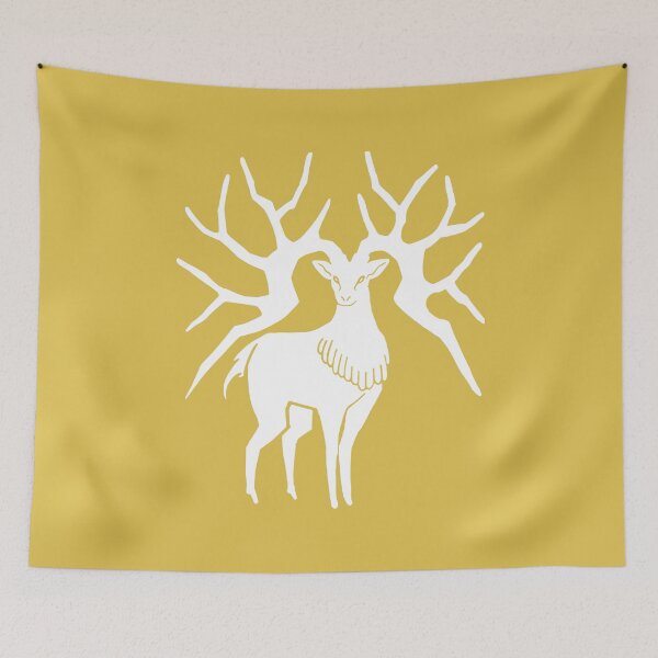 Item preview, Fire Emblem™: Three Houses - Golden Deer Emblem [White] designed and sold by SWISH-Design.