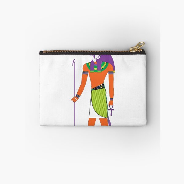 Artikelvorschau, Khonsu als Falke [frische Farben] | Ägyptische Götter, Göttinnen und Götter entworfen und verkauft von FreshThreadShop.