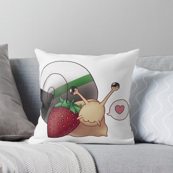 Item preview, Demiromantic Strawberry Pride Snail designed and sold by PrideSnails.
