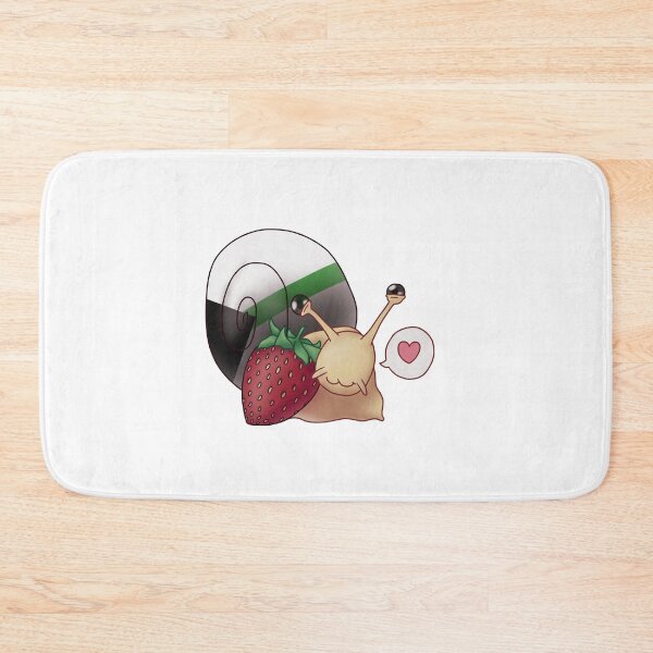 Item preview, Demiromantic Strawberry Pride Snail designed and sold by PrideSnails.