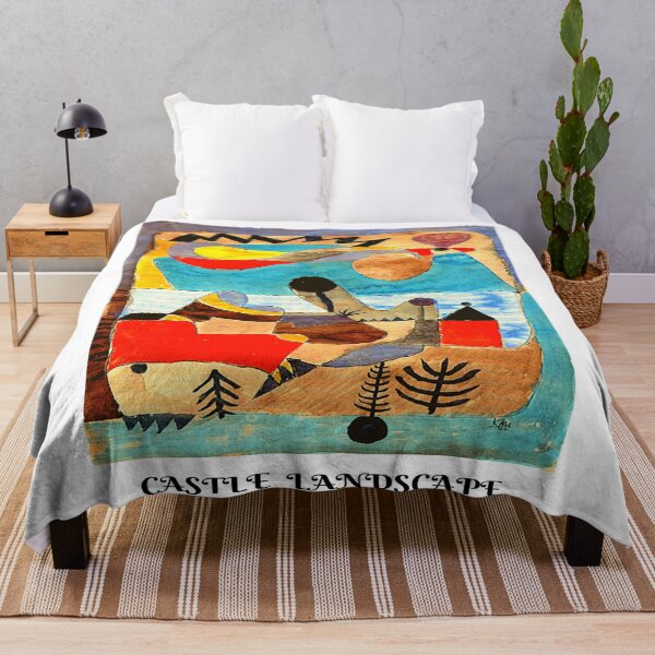 Item preview, Paul Klee Art t-shirt Castle Landscape 1920 designed and sold by AvantGardeArt52.