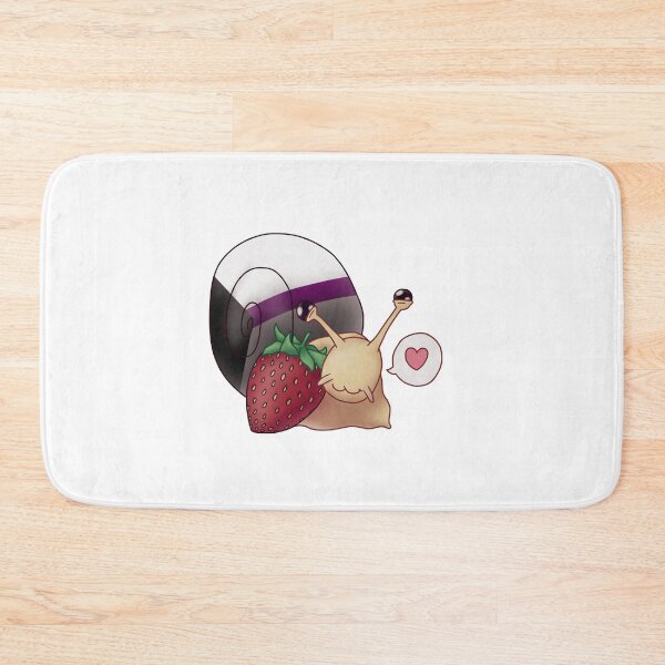 Item preview, Demisexual Strawberry Pride Snail designed and sold by PrideSnails.