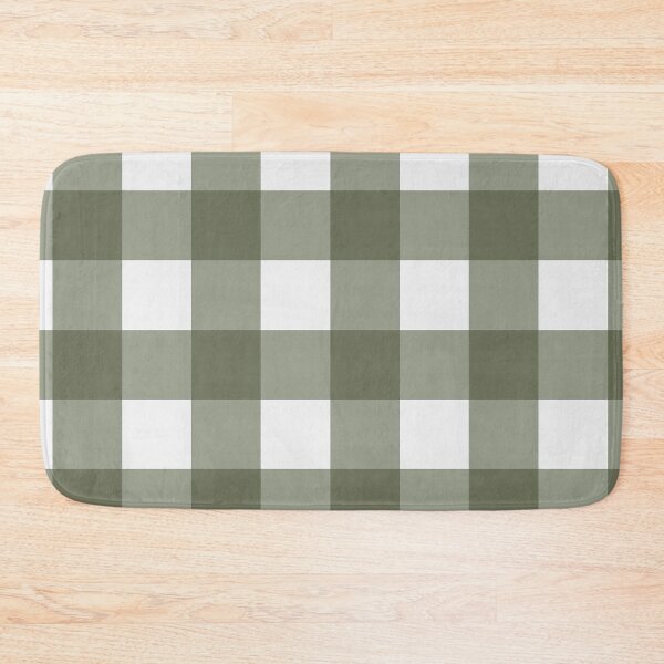 Item preview, Irish Cream Green Tea Towel Buffalo Plaid designed and sold by A2Gretchen.
