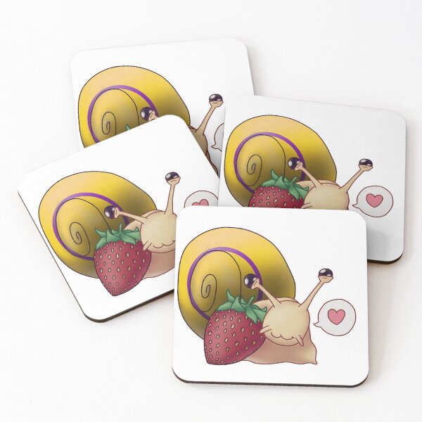 Item preview, Intersex Strawberry Pride Snail designed and sold by PrideSnails.