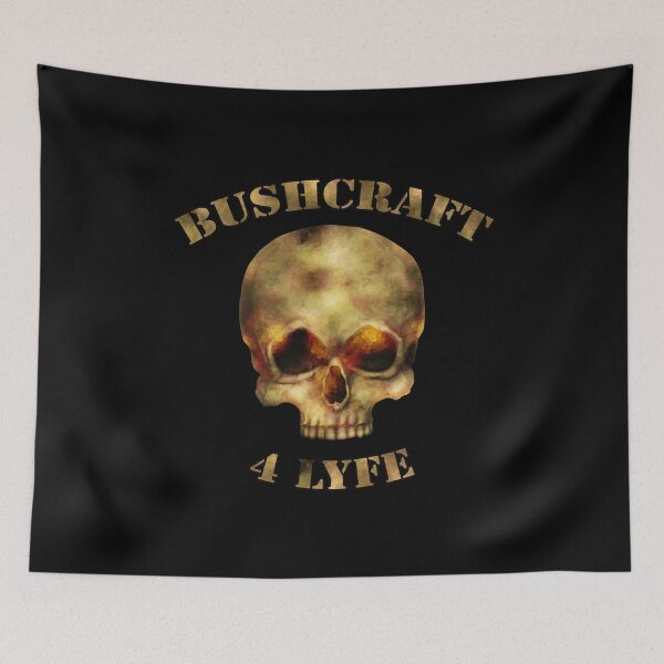 Item preview, 'Bushcraft 4 Lyfe' (For Life) -- Desert Camo designed and sold by SeguinM.