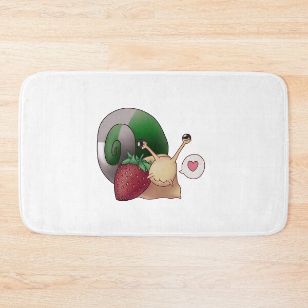 Item preview, Gray-aromantic Aro-spec Strawberry Pride Snail designed and sold by PrideSnails.