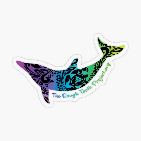 Maui Blue Transparent Sticker