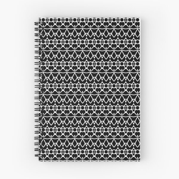 Item preview, Seamless Traditional Monochrome lace pattern  designed and sold by siwabudda.