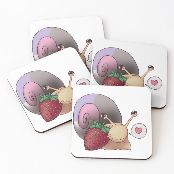 Item preview, Cupio Strawberry Pride Snail designed and sold by PrideSnails.