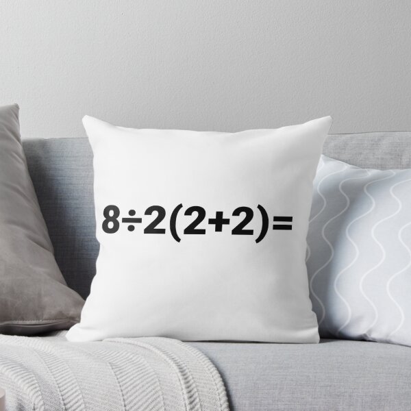 Item preview, 8/2(2+2) Viral Math Problem designed and sold by B2KMerch.