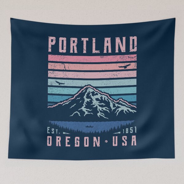 Item preview, Portland Oregon Retro designed and sold by TigerTom Design.