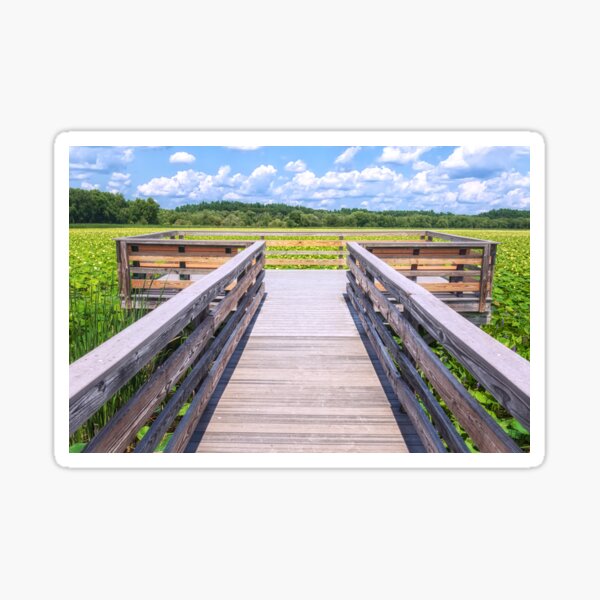 Welcome Great Meadows Summer Sticker