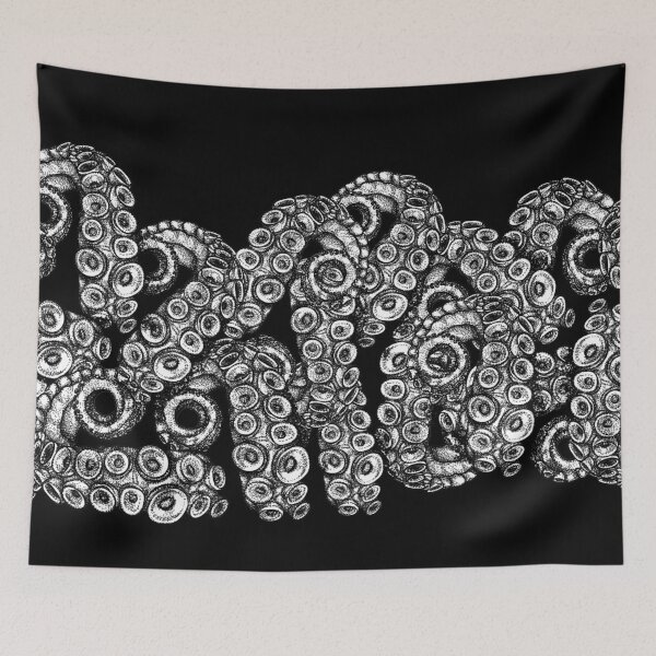 Item preview, Black Tentacles designed and sold by fakeface.