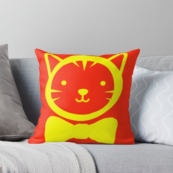 Item preview, Cara de gato brillante con pajarita designed and sold by Mindsofcreation.