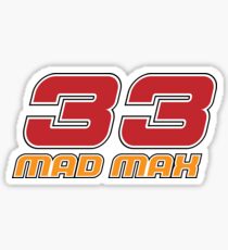 Mad Max 33 Sticker