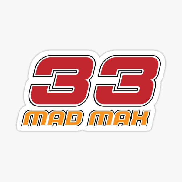 Max Verstappen Stickers Redbubble