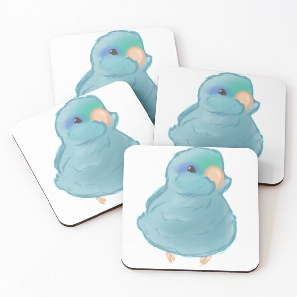 Item preview, Turquoise Male Parrotlet  designed and sold by parrotletOvO.