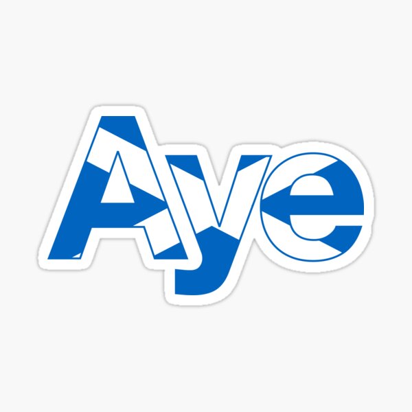 Item preview, Aye to Scottish Independence - IndyRef2 T-Shirt designed and sold by MadPanda.