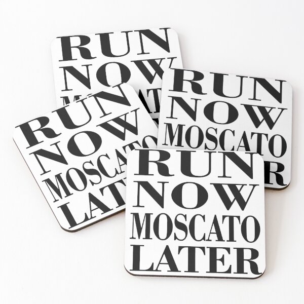 Item preview, Run now, Muscato later designed and sold by slkprint.