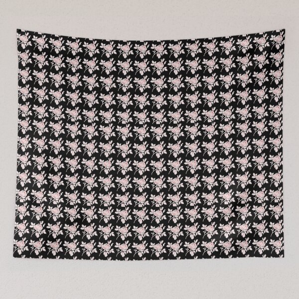 Item preview, Vintage Roses Pink Black  designed and sold by PageDesigns.