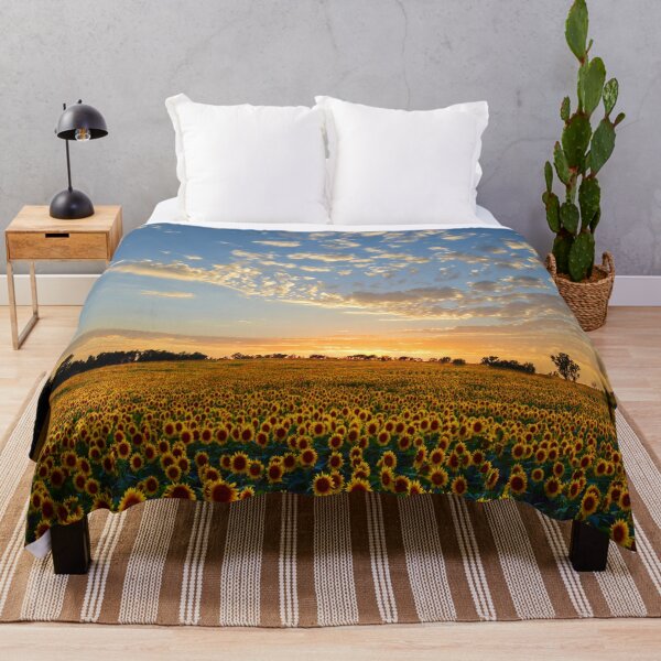 Item preview, Kansas Sunflowers at Sunset designed and sold by Catherine Sherman.