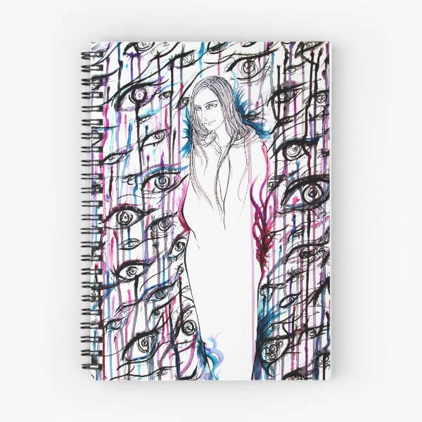 Item preview, Lady Surrounded by Eyes designed and sold by MargTheArtist.