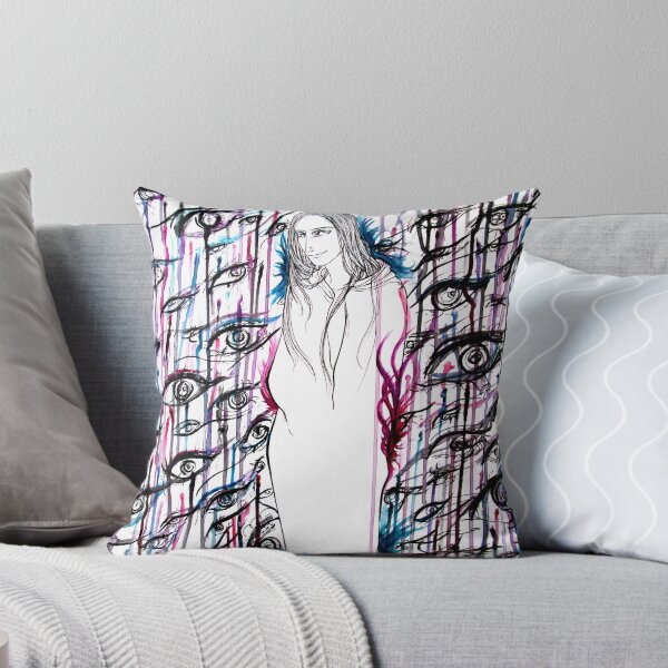 Item preview, Lady Surrounded by Eyes designed and sold by MargTheArtist.